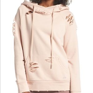 ALO Ripped Hoodie